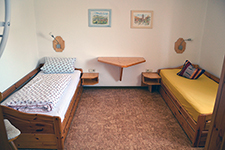 Damhirschblick Schlafzimmer